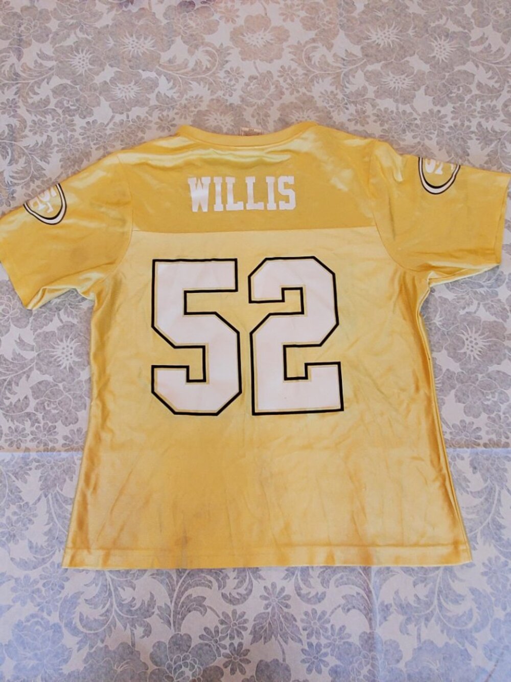 Women's Jersey NFL Team Apparel San Francisco 49ers #52 Patrick Willis, Size M